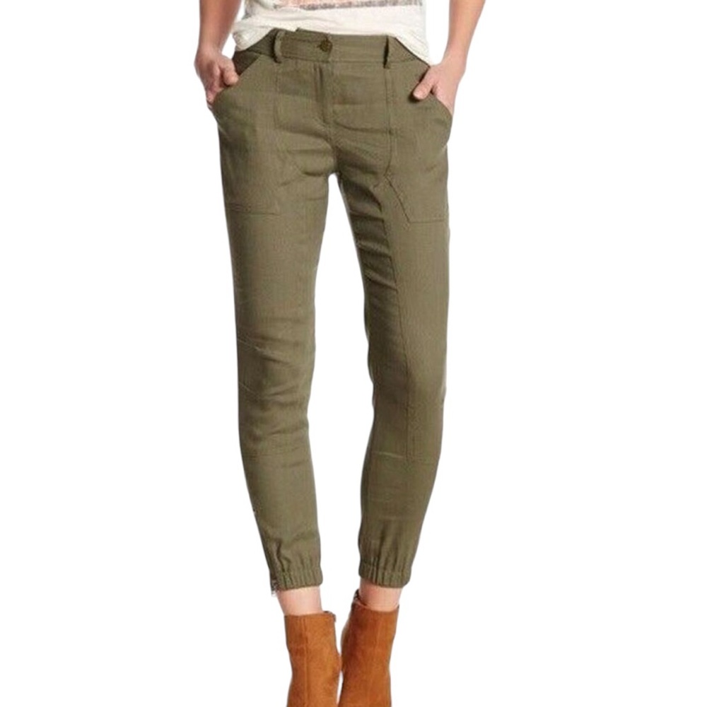 Olive Green Women's Jogger Pants
